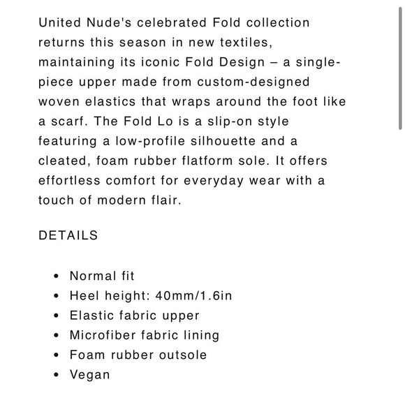 UN United Nude Fold Stella LO Silver Grid Black and Redish Orange Size 38 - Picture 10 of 11